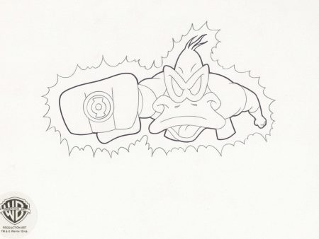 Duck Dodgers Original Production Drawing: Daffy Duck Cheap