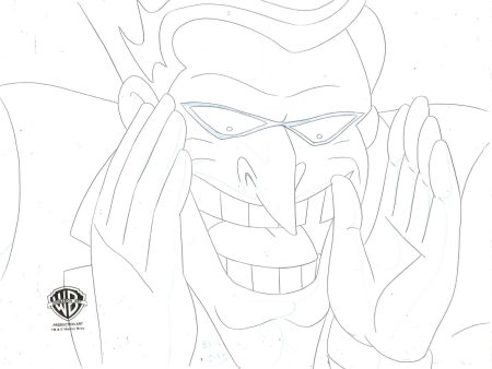 Batman: Mask of the Phantasm Original Production Drawing: Joker Cheap