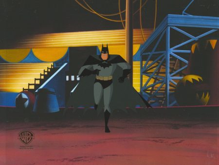 The New Batman Adventures Original Production Cel: Batman Online