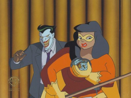 Batman The Animated Series Original Production Cel: Joker and Rolling Pin Sale