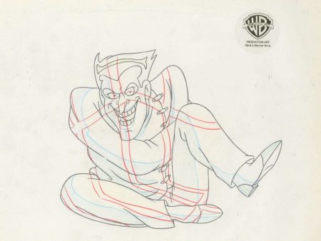 Batman The Animated Series Original Production Drawing: Joker Sale