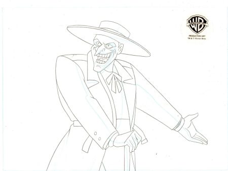 Batman Mask of Phantasm Original Production Drawing: Joker Hot on Sale