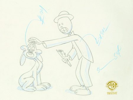 Animaniacs Original Production Drawing: Mr. Skullhead Cheap