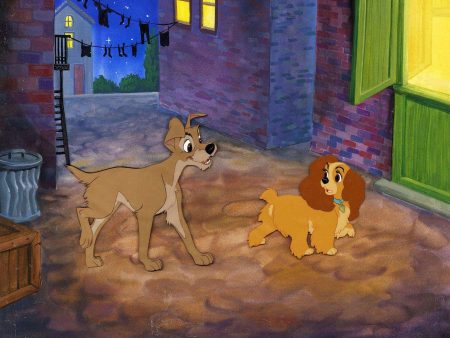 Lady and the Tramp Original Production Cel Online Sale