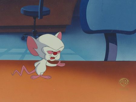 Pinky And The Brain Original Production Cel: Brain Fashion