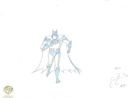 The New Batman Adventures Original Production Drawing: Batman Sale