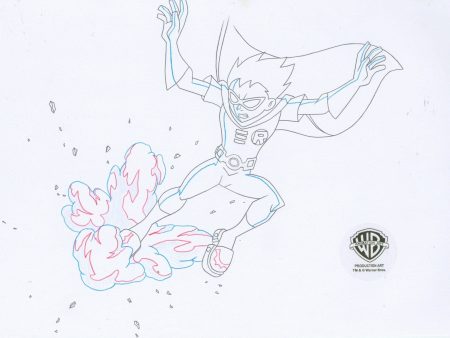 Teen Titans Original Production Drawing: Robin Cheap