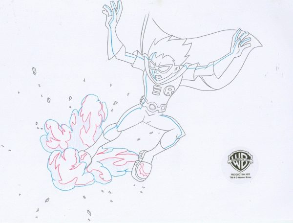 Teen Titans Original Production Drawing: Robin Cheap