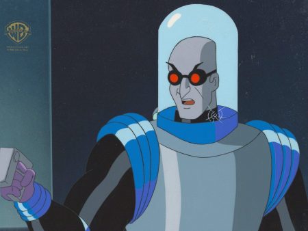 Batman The Animated Series Original Production Cel: Mr. Freeze For Discount