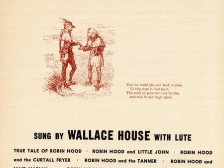 WALLACE HOUSE - ROBIN HOOD BALLADS (CD) Online Hot Sale