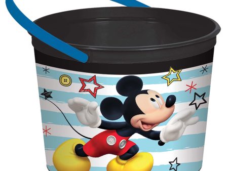 Mickey On The Go Plastic Favor Bucket Online now