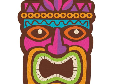 Tiki Luau Paper Cutout 8in Discount