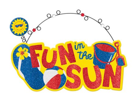 Fun In The Sun String Wire Sign Hot on Sale