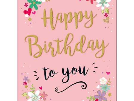 Happy Birthday To You Greeting Card Supply