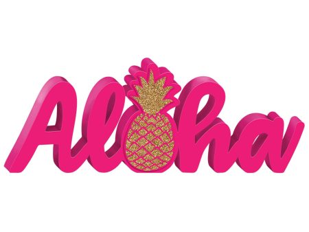 Aloha Standing Word Sign For Sale