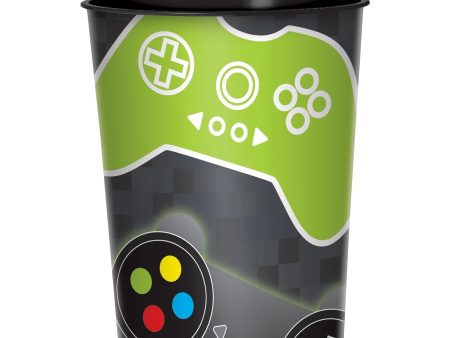 Level Up Gaming Plastic Favor Cup 16oz Sale