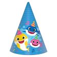 Baby Shark Paper Cone Hats 8pcs on Sale