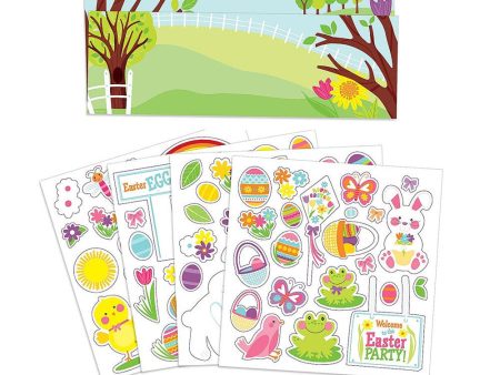 Easter Sticker Activity  Kit Packaged Favors Online Hot Sale