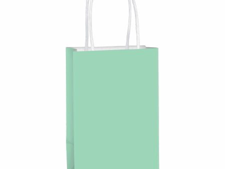 Cool Mint Kraft Small Paper Bag Cheap