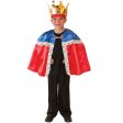 Child King s Cape & Crown Costume Online Sale