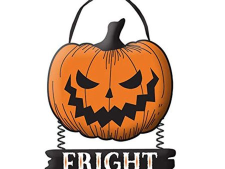 Fright This Way Hanging Sign Decoration Supply