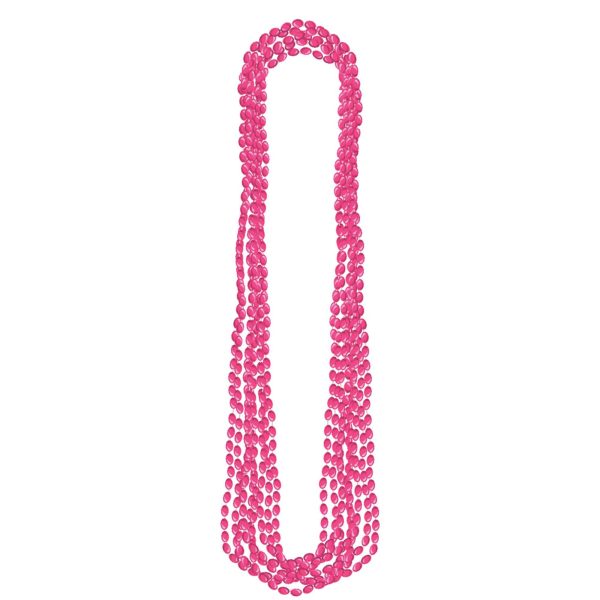 Metallic Pink Necklaces 8pcs For Cheap