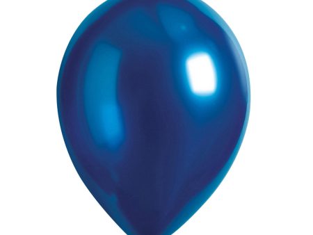 Azure Satine Luxe Latex Balloons 11in, 50pcs For Sale