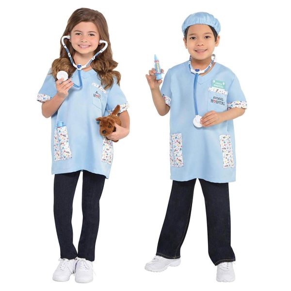 Child Veterinarian Costume Kit Supply