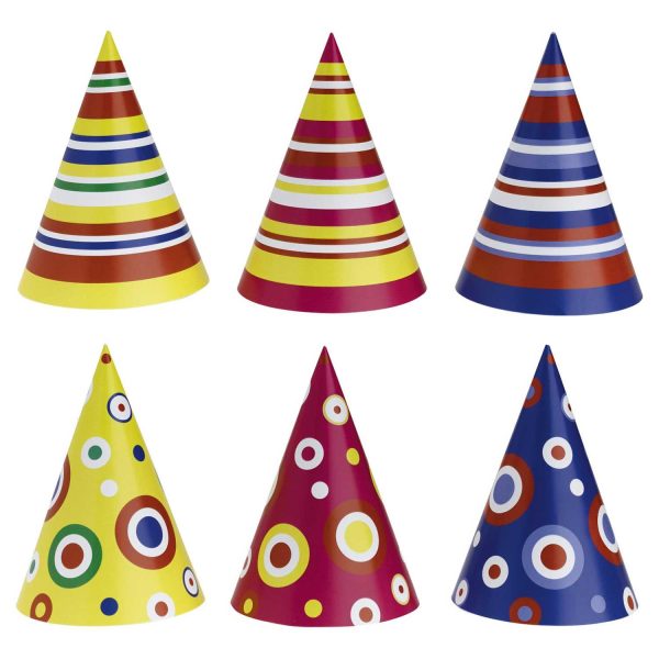 Mini Cone Hat Assorted on Sale