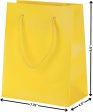 Sunshine Yellow Medium Glossy Bag Online