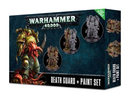 Games Workshop - Death Guard + Paint Set For Cheap